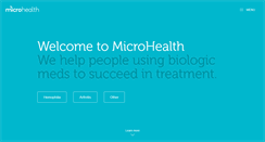 Desktop Screenshot of microhealth.com