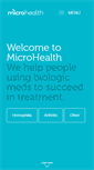 Mobile Screenshot of microhealth.com